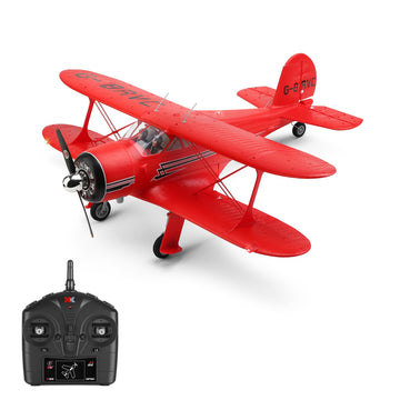 Goolrc Rc Plane, Wltoys Xk A300 Rc Airplane, 4 Channel Brushless Remote Control Airplane, 2.4Ghz Rc Aircraft Fighter With 3D/6G 