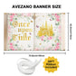 Avezano Once Upon a Time Backdrop Fairytale Book Backdrop Pink Floral Once Upon a Time Banner Ancient Castle Princess Birthday P