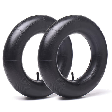 2 Pack 3.00/3.50-8 Replacement Inner Tubes for pneumatic wheelbarrow wheel cart wheel  garden cart  wagons - Made From Heavy Duty  Thick enhanced Rubber