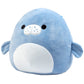 Squishmallows Original 8-Inch Maeve The Manatee - Official Jazwares Plush - Collectible Soft & Squishy Stuffed Animal Toy - Add To Your Squad - Gift For Kids, Girls & Boys