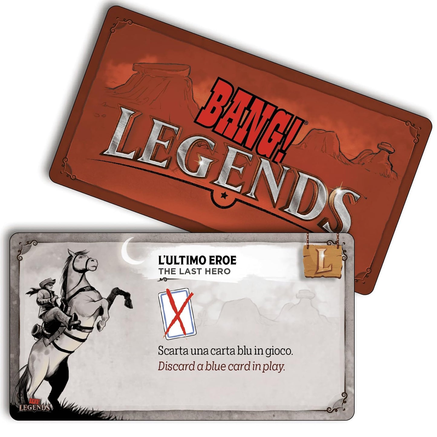 DV Games Bang Legends Strategy Game - Multi-Coloured Cardboard Model DVG9119