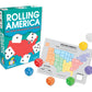 Gamewright Rolling America, The Star Spangled Dice Action Game Multi-Colored, 5',96 Months To 192 Months