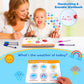 Foayex Toddler Toys For 3 4 5 Year Old Girls Boys, Toddler Books For Kids Ages 3-5, Montessori Preschool Educational Learning Toys Coloring Books With 8 Erasable Pens, Chrismas Birthday Gifts