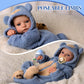 Babeside Lifelike Reborn Baby Dolls Boy - Aiden 18 Inch Handmade Realistic Baby Doll Soft Body Realistic-Newborn Baby Doll With
