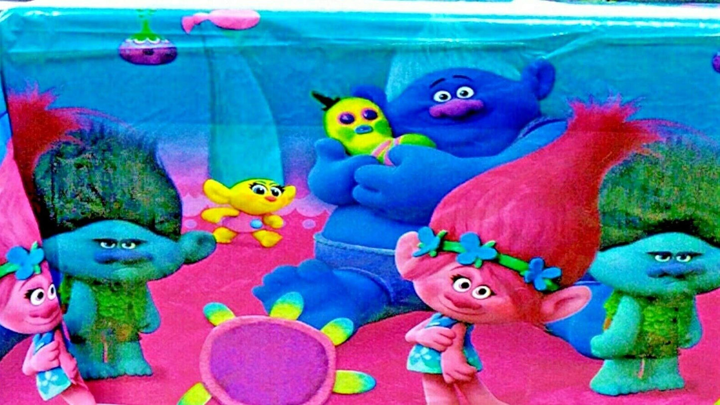 Trolls Plastic Table Cover, 42 x70