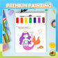 YPLUS Paint with Water Books for Toddlers, Art Craft Toys Watercolor Painting Paper for Kids Gift for Drawing with Brush - Dinos