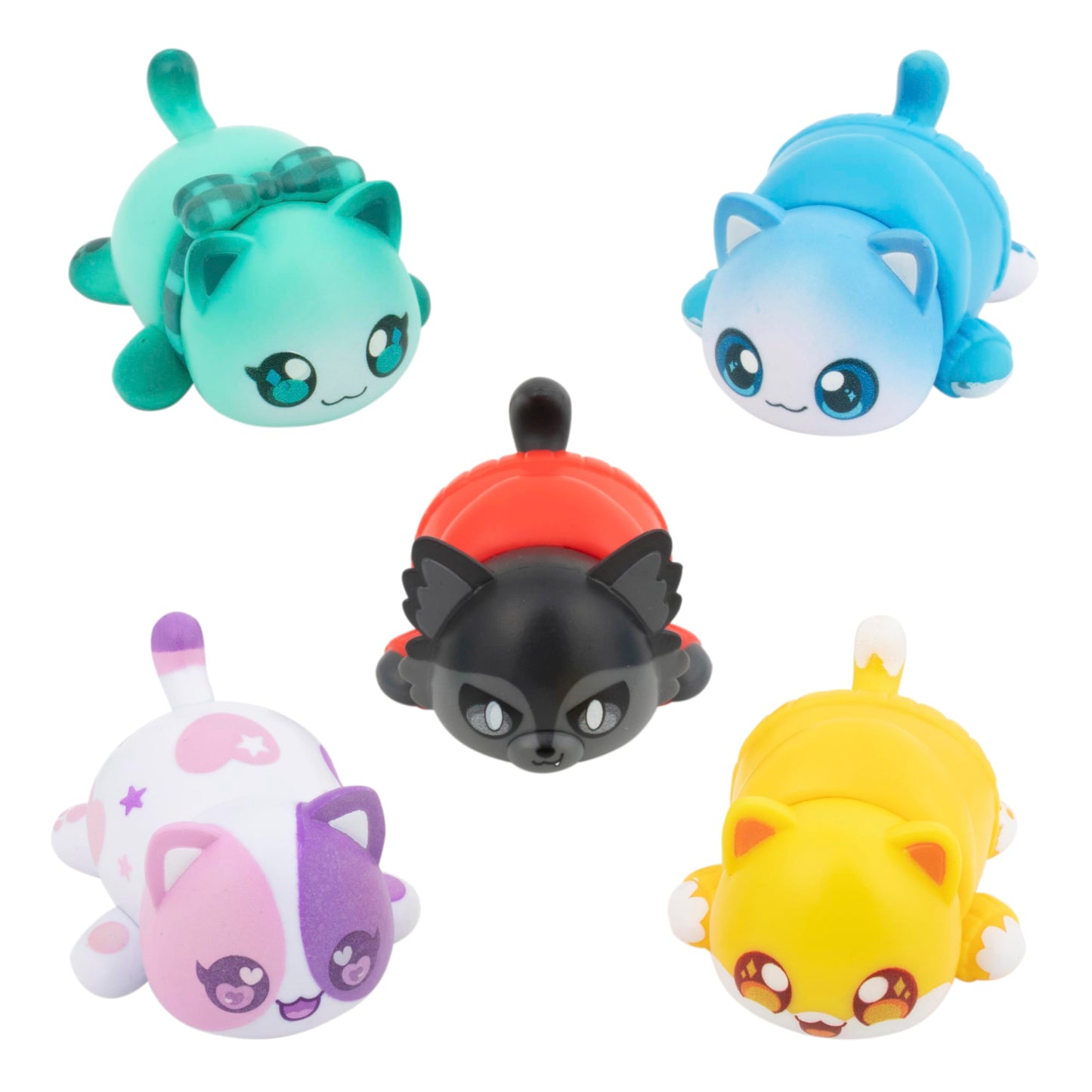 Aphmau & Friends Mystery Figures Glow Multi-Pack, Exclusive Glow In The Dark Figure Collection, Collectible Mini Figures Mystery Box, Official Merch