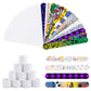 Cevhzoe 30Pcs Sublimation Slap Bracelets Blank, Slap Bracelets Wristbands for Sunday School Supplies Kids Gifts Birthday Party F