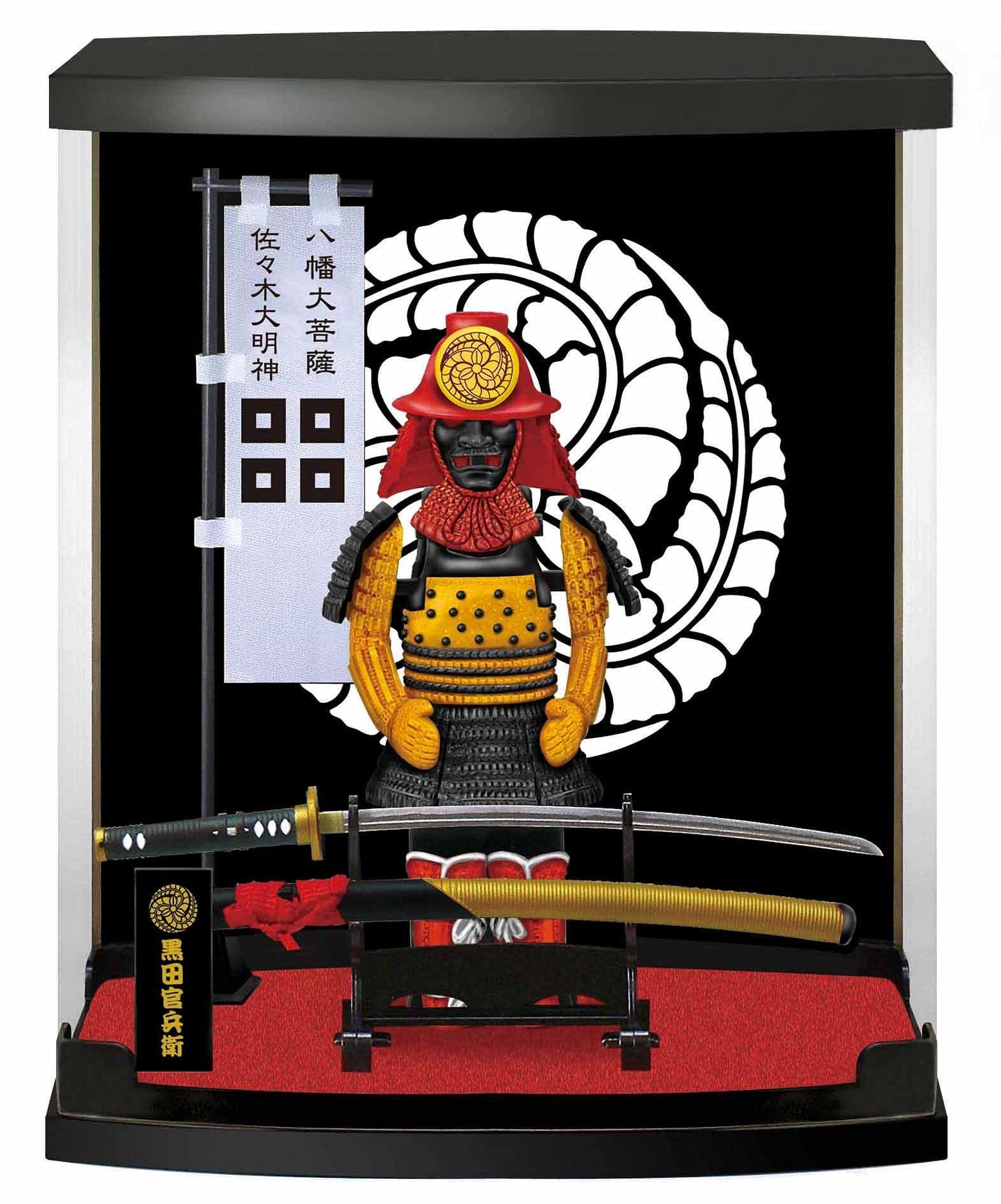MEISTER JAPAN Samurai Toys  Samurai protective covering for kurada H8.3inches Scale 1/10  Samurai Figure Series A26 for New Year  Bushido Ornaments for bookcases.