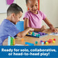 Learning Resources MathLink Cubes Puzzle Challenge - Medium Multicolor Plastic Model LER9336