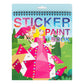 Aeahaly Crafts For Kids Ages 4-8 Paint By Sticker Princess Reusable Sticker Book For Kids Ages 4-8 Boys And Girls Birthday Gifts Party Favor, Travel Activity Book Set For Learning