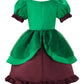 Relibeauty Leprechaun Costume For Girls St Patricks Day Dress Up Green,150