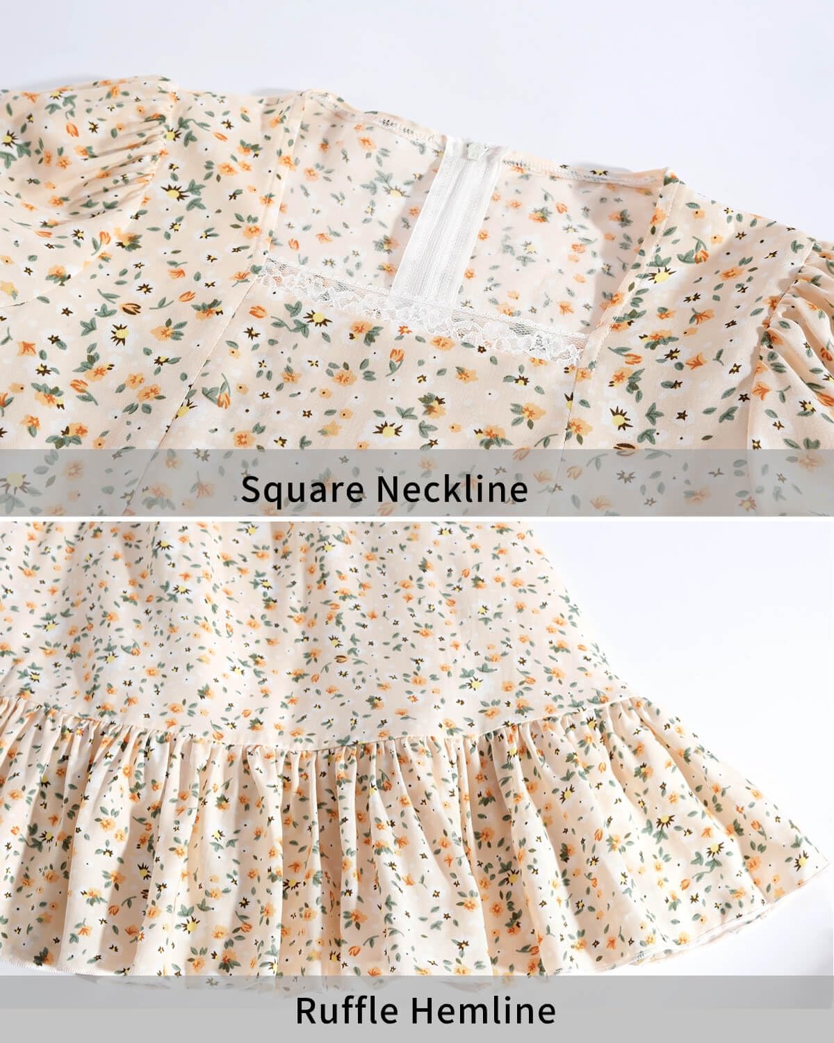 Nuoqi Prairie Dresses For Girls, Pioneer Girl Costume Girls Colonial Dress Girls 8-9, Orange Pink, Large