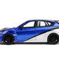 Jada Toys Rubber Tires 1:24 Fast & Furious - Brian'S Subaru Impreza Wrx Sti, Blue (99514)