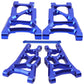 Vgoohobby Aluminum Suspension A-Arms Set w/Tie Bar Front Rear Upgrades Parts Compatible with 1/10 Traxxas Slash 2WD RC Car,Repla