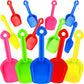 Gejoy 12 Pcs Sand Shovels for Kids Plastic Beach Shovels Bulk 7.7'' Colorful Toy Scoop Set Summer Beach Toys, Random Colors