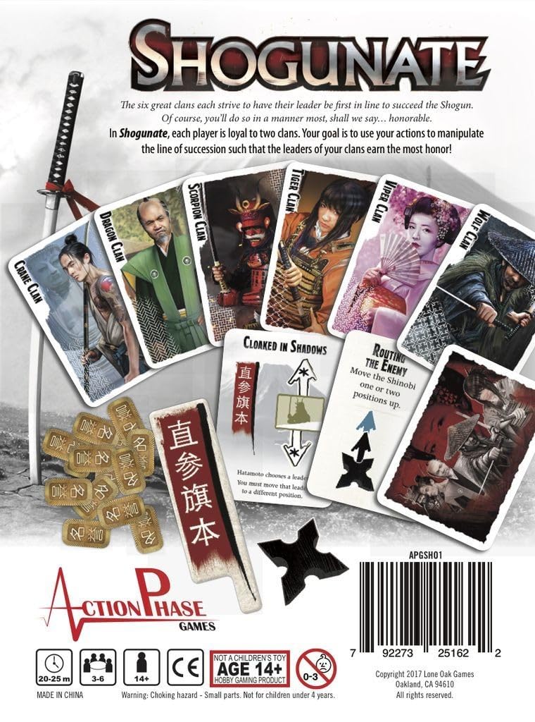 Shogunate Board Games