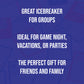 Never Have I Ever Classic Edition Adult Party Game | Interactive Icebreaker | Card Stock Paper | Ages 17+ | Model WSX-Never Have I Ever-GM