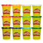 Play-Doh Jewel Colors Bulk 12-Pack Of 4-Ounce Cans, Easter Basket Stuffers For Girls & Boys, Party Favors, Kids Arts & Crafts, Preschool Toys, Ages 2+
