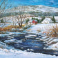 Heritage Puzzle Below The Foothills Jigsaw Puzzle By William Mangum (1000-Piece)