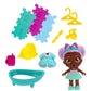 Cry Babies Playtime Emma's Bathroom Playset with Doll & Accessories, Multi, Model 921566, Holiday Toy for Kids Ages 4+
