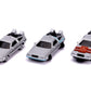 Back To The Future 1.65'' Nano 3-Pack Die-Cast Cars, Toys For Kids And Adults