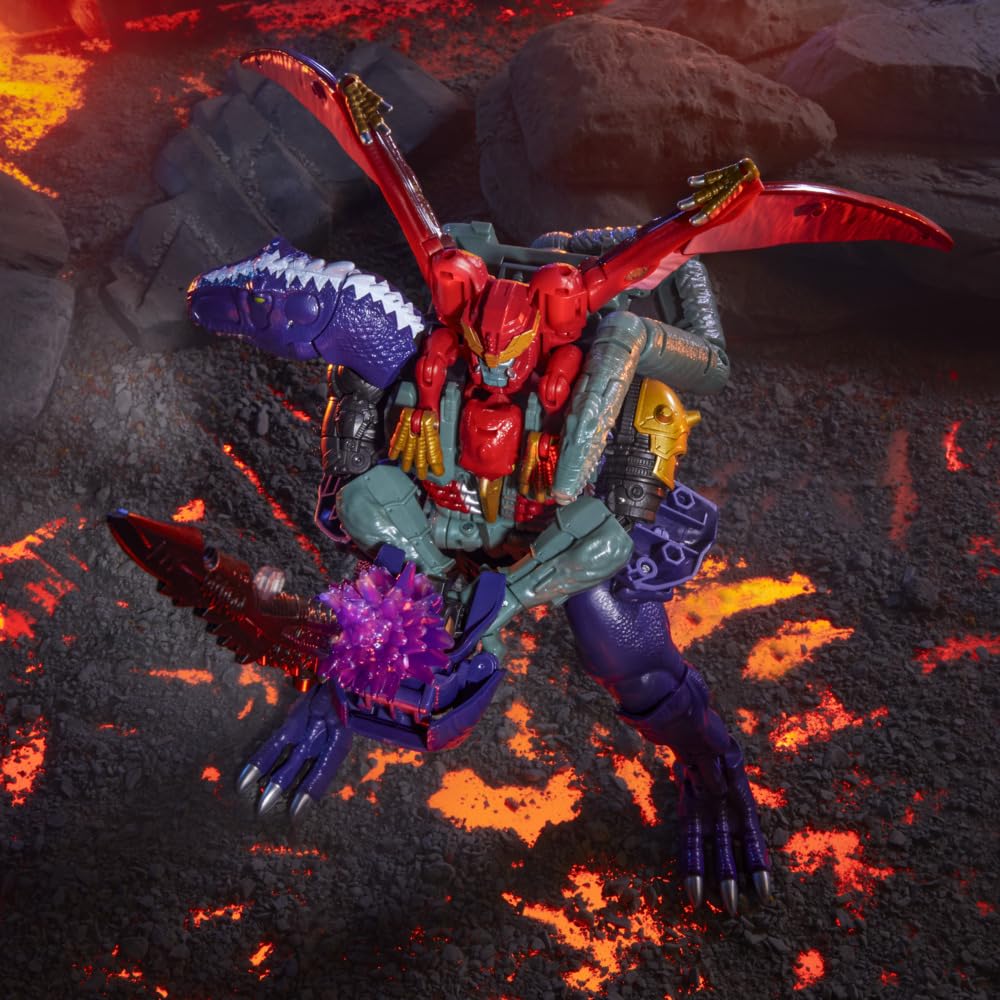Transformers Legacy United Commander Class Beast Wars Universe Magmatron  10-inch 3-in-1 Converting Action Figure  8+