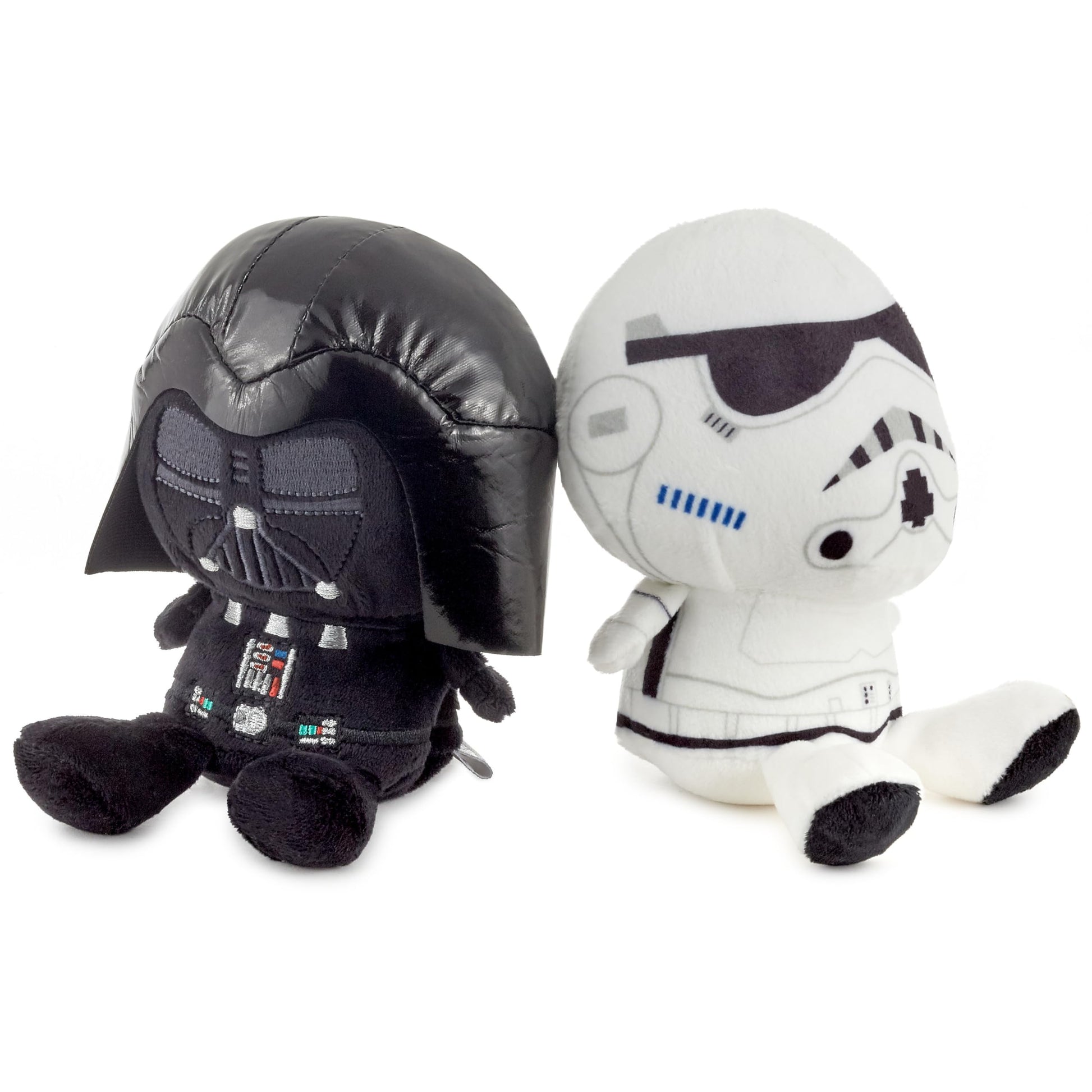 Hallmark Better Together Star Wars Magnetic Plush Toy (Darth Vader And Storm Trooper) 5'' Stuffed Toys, Gifts For Kids And Fans