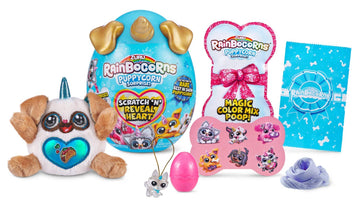 Rainbocorns Puppycorn Surprise Series 1 (Puggy) By Zuru Cuddle Dog Plush Stuffed Animal, Surprises, Slime Mix, Stickers, And More - Penny The Puggy