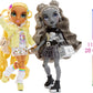 Rainbow High Madison Twins 2-Pack - 11 Inch Plastic Dolls, Yellow & Grey Outfits, Model 592778EUC - Great Gift for Kids & Collectors
