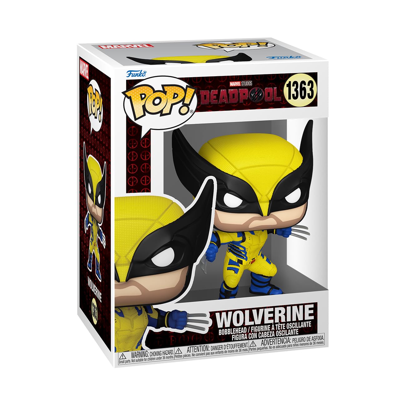 Funko Pop! Marvel: Deadpool & Wolverine - Wolverine - Collectable Vinyl Figure - Gift Idea - Official Merchandise - For Kids & Adults - Movies Fans - Model Figure For Collectors And Display