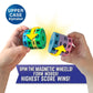 Geospace Read Spin Education Game for Kids - A Handheld Magnetic Spelling Game with Storage Pouch (Upper Case Letters)