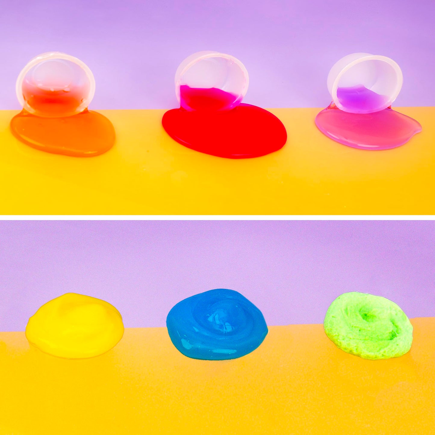 Slimygloop Foodie Box Set, 6-Pack Scented Slimes, Fluffy Slime Cloud, Glitter Slime, Water Slime, Fun Slime Add Ins, Slime For Kids, Kids Party Favors Goodie Bags, Slime Bulk, Kids Slime, Food Slime