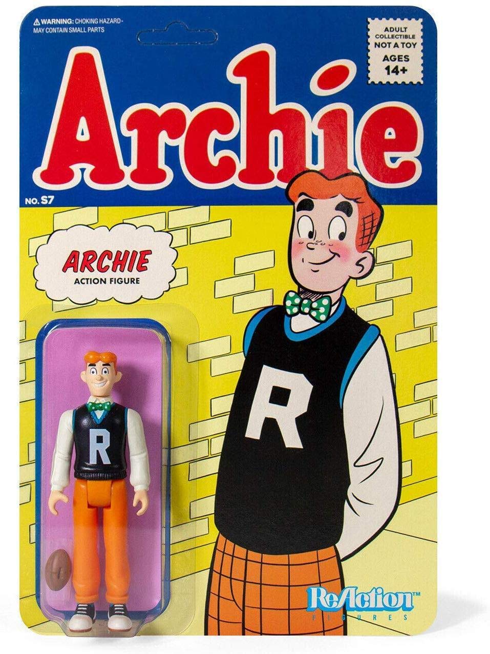 Reaction Figure Archie Super7 Archie Reaction Figure - 3.75” Multicolor Plastic Model RE-ARCH ...