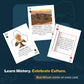 Kulture Games - Educational Playing Cards African History - Fun Playing Cards for mature-themeds & Kids - Homeschool Learning Cultural - African Legends Kingdoms Stories - History Learning - Ages 6+