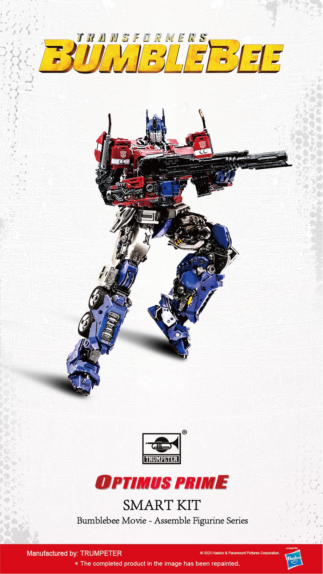 Transformers Optimus Prime Figure Model Kit - Freightliner Fla Cabover Easy To Assemble 3D Articulated Action Figure Pre Painted