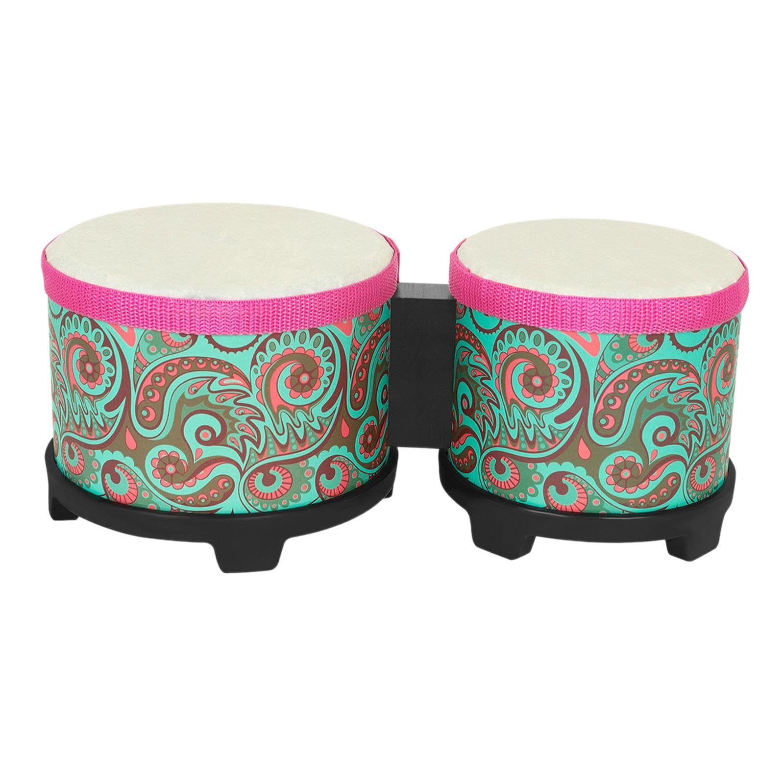 Enakshi (Label) Creations 5 And 6 Bongo Drum Set Practical Bass Drum For Professionals Children Kids Bluemusical Instruments & G