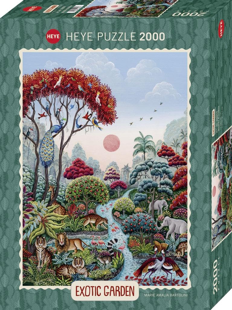 Heye Wildlife Paradise 2000 Piece Jigsaw Puzzle, Zilver