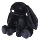 Apricot Lamb Toys Plush Bunny Rabbit Stuffed Animal With Fluffy Soft Ears (Black, Small-8')