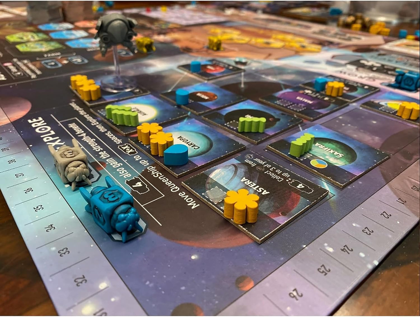 Stonemaier Games Apiary Board Game | Strategy Game for 1-5 Players | Build Your Hive in Space | Model STM750 | Multicolor Cardboard