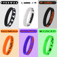 JUNEBRUSHS 24Pcs Halloween Silicone Bracelets Halloween Favors Supplies Rubber Wristbands for Kids Party Trick or Treat Goodie B