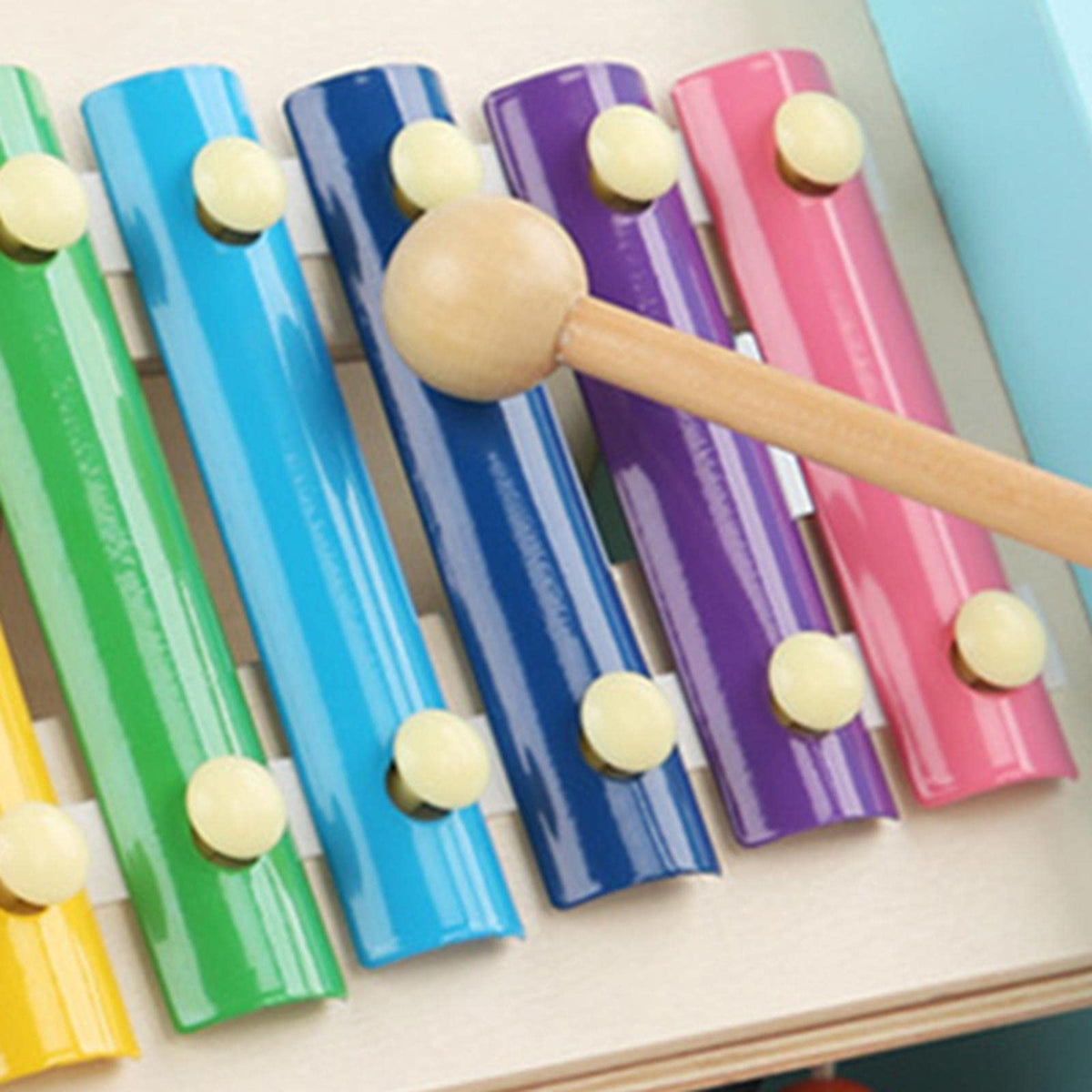 Fashion My Day Wooden Percussion Instruments Toy Wood Multicolor For Toddlers Party Favor