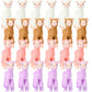 Wettarn 24 Pcs 7.87 Inch Mini Llama Stuffed Animal Alpaca Plush Llama Plush Alpaca Stuffed Animal Doll Toys For Birthday Party G