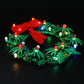 Lightailing Light Set For (Christmas Wreath) Building Blocks Model - Led Light Kit Compatible With Lego 40426(Not Included The M