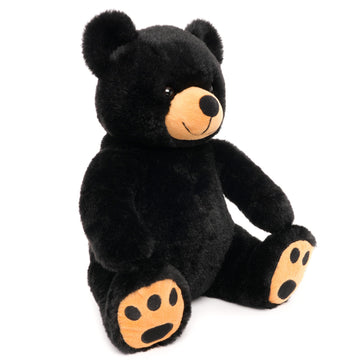 Weigedu Black Teddy Bear Stuffed Animals Plush Toys, Stuffed Black Bear, Teddy Bear Plush Toys For Boy Girl Kids Birthday