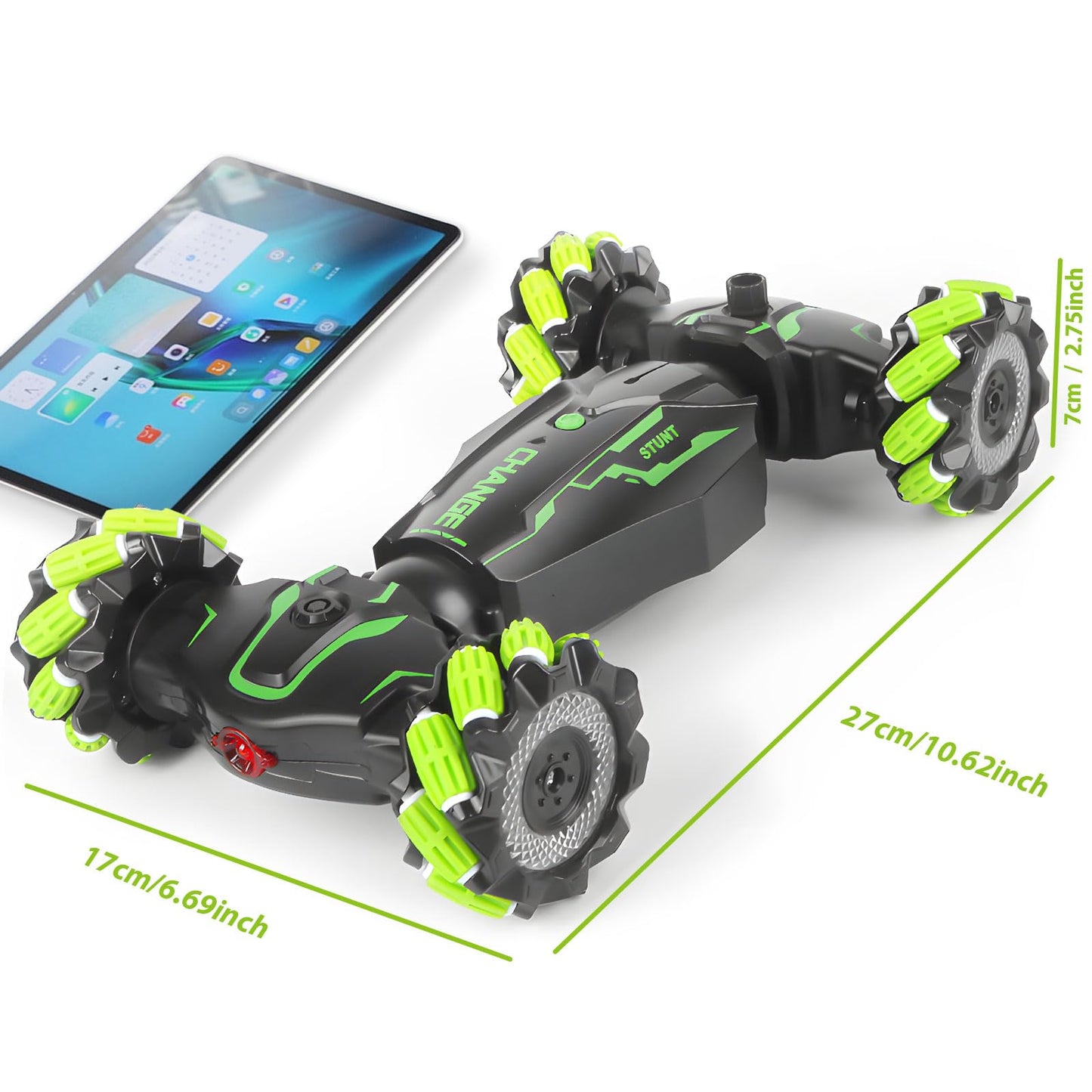 Remote Control Car - Rc Cars Stunt Car Toys 4WD Gesture Sensing Rc Car Rechargeable Toy Cars -Transformer 360 Rotating Hand Cont