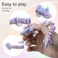 Flavery 3D Printed Dragon In Egg - Dino Egg With Flexible Crystal Dragon Inside, Colorful Fidget Toy, Birthday Gift, Desk Pet Fi