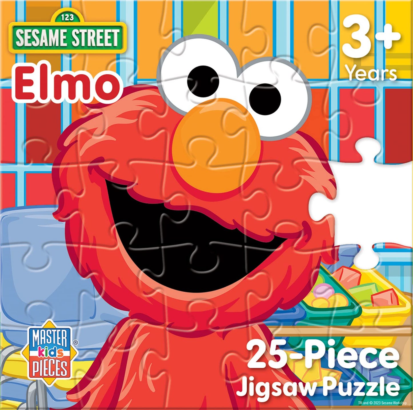 Sesame Street Elmo 25Pc Puzzle