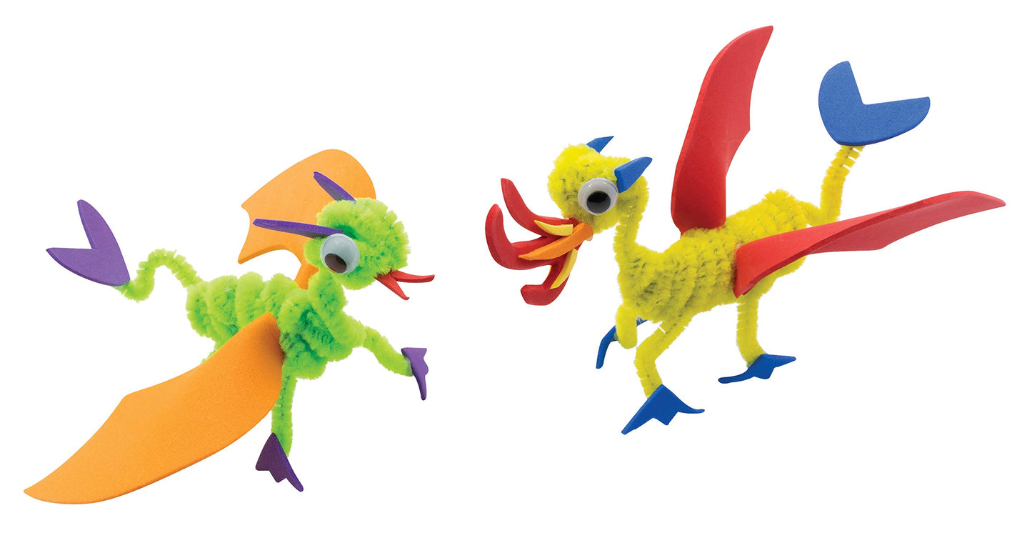 Creativity Street Jumbo Chenille Stem Multi-Purpose, 1/4 X 12 Inches, Colors may vary, Pack of 100