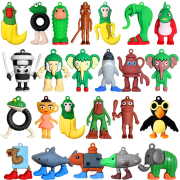 EYJVAF Italian Brainrot Toys 24 Packs Action Figures Includes Tralalero Tralala  Tung Tung Sahur & More - Mini Collectible Brainrot Toys for Desk Decor  Birthday Gifts & Meme Lovers